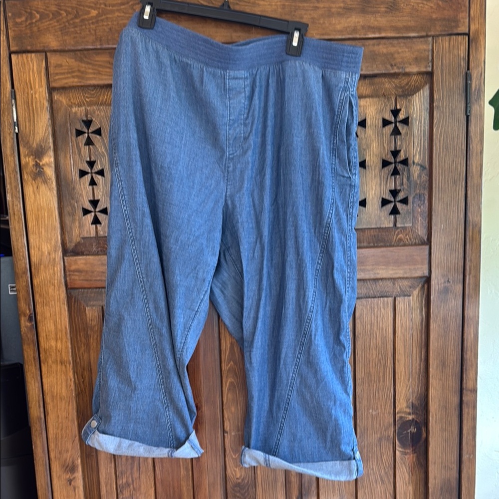 Chico's Denim Blue Chinos
